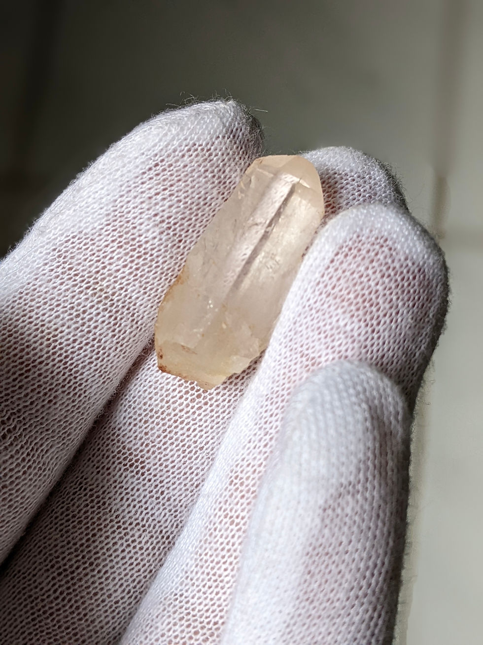 Thumbnail: Lot of 6 Lemurian Strawberry Quartz Small Natural Points 32g Total 23 to 45mm