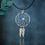 Thumbnail: Dreamcatcher Pendant Necklace Delicate Lightweight Silver Wire Black Cord