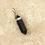 Thumbnail: Black Tourmaline Small Double Terminated Pendant Crystal 925 Sterling Silver