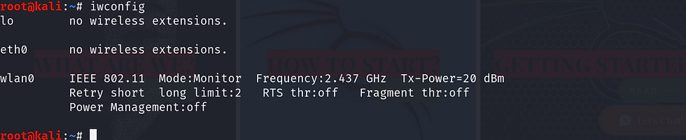 monitor mode in kali linux