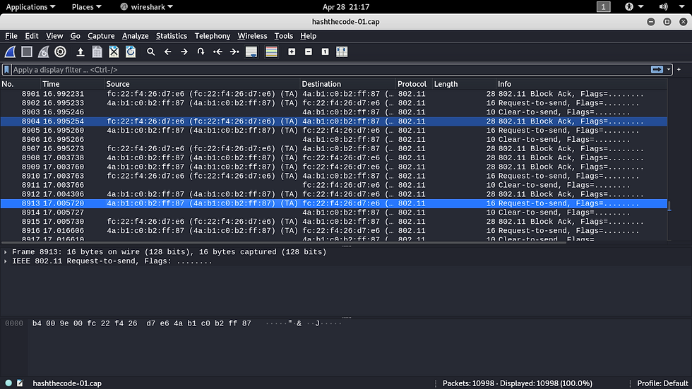 Wireshark packet analyzer