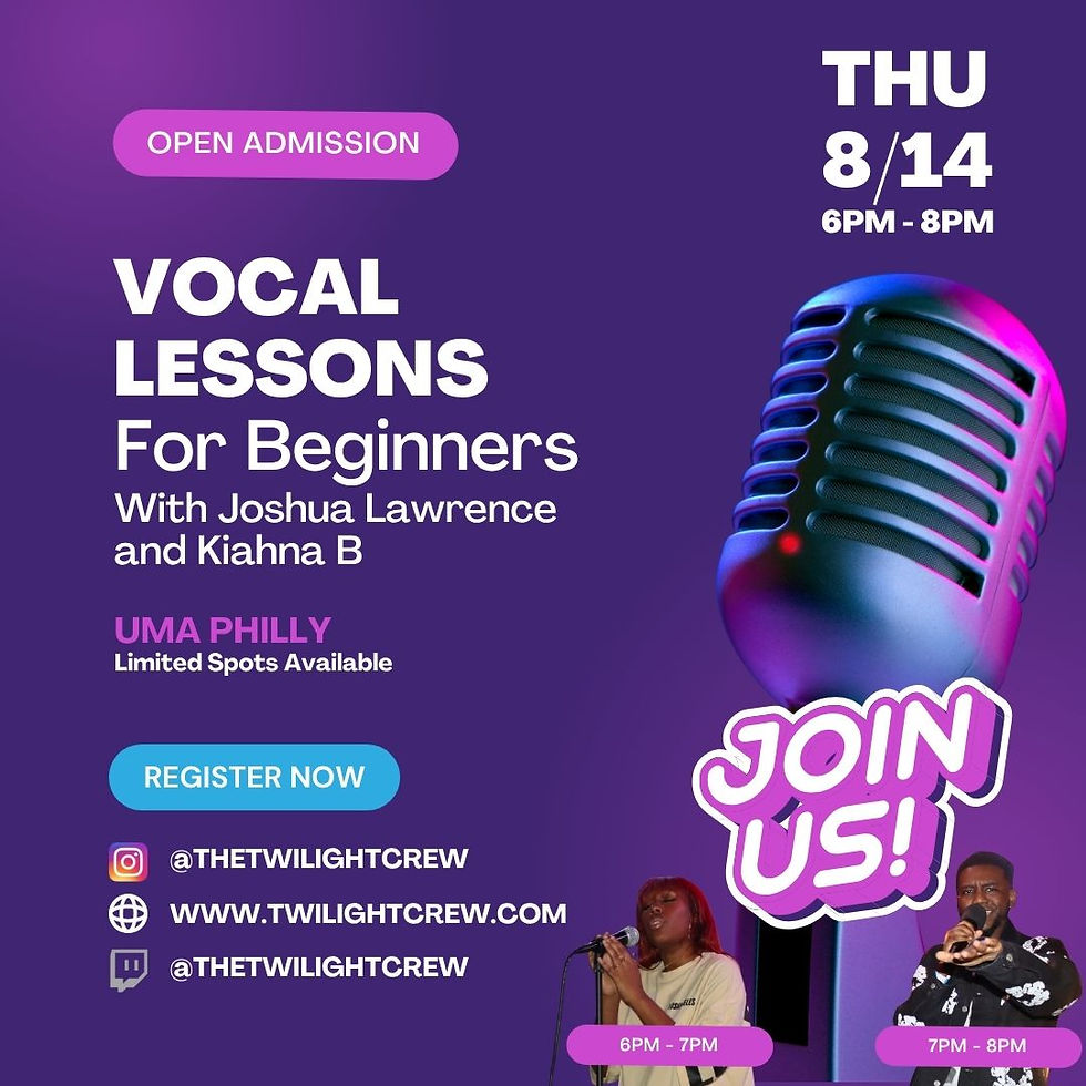 Twilight Crew Vocal Lessons 