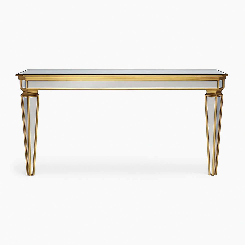 Gold Mirror Table