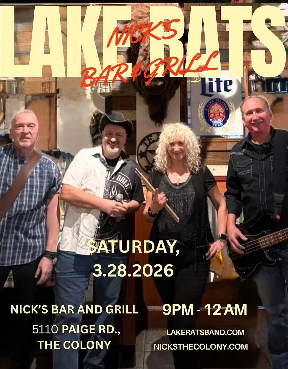 Lake Rats at Nick’s Bar and Grill