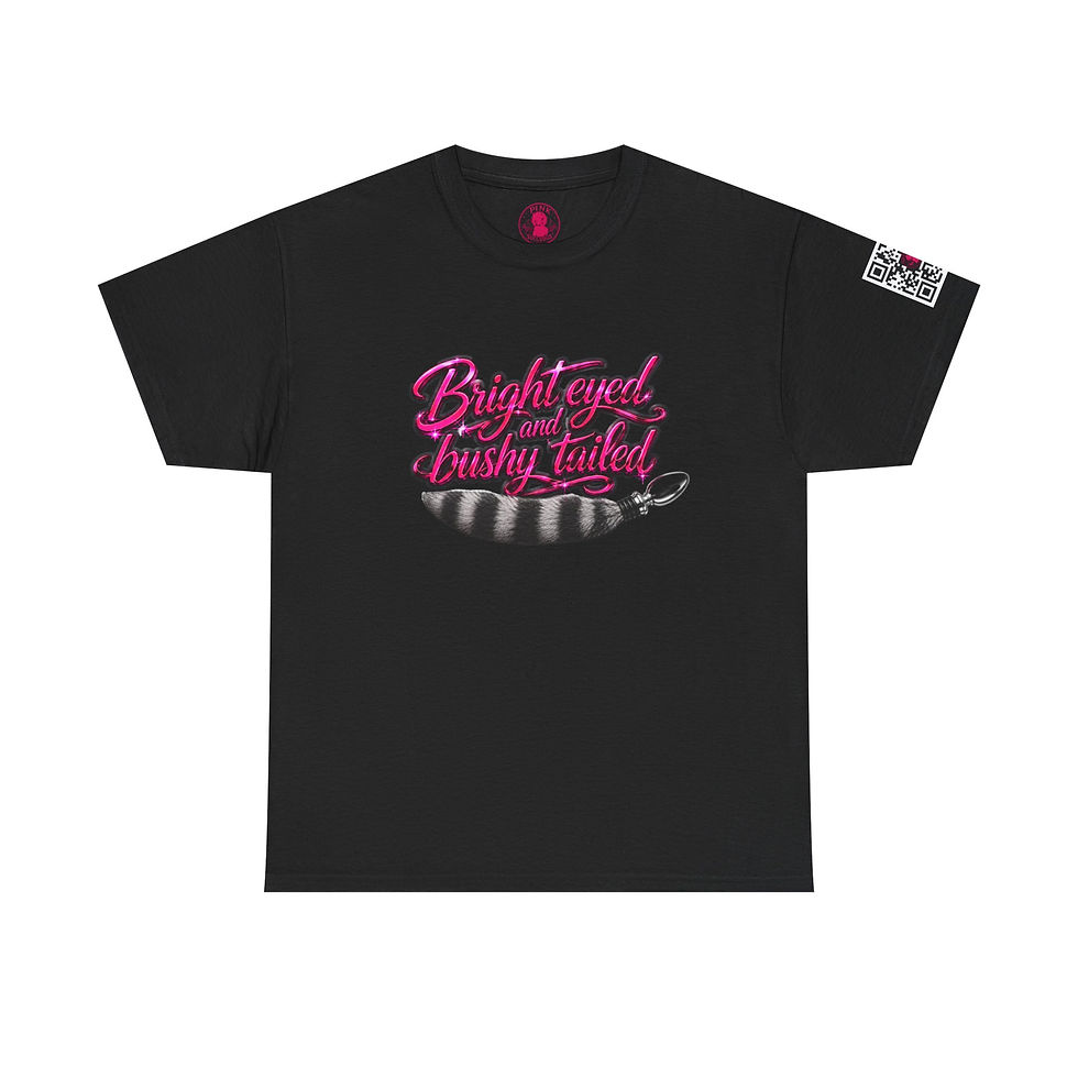 Thumbnail: "Bright Eyed, Bushy Tailed" Retro Pancake Graphic Tee