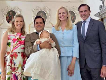 Baptême du Prince Nicolas d’Orléans au château de Schönach