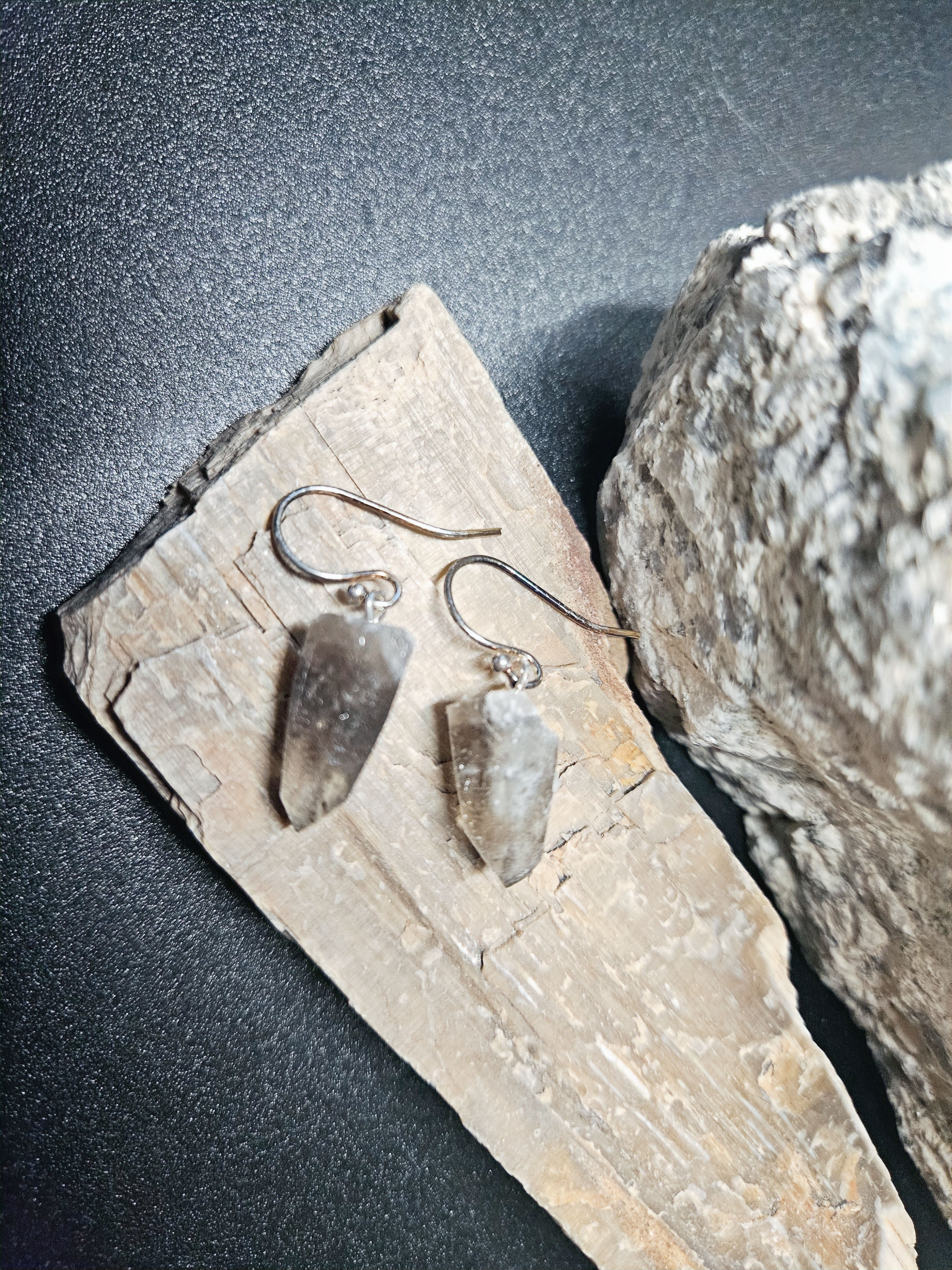 Smoky Quartz Earrings