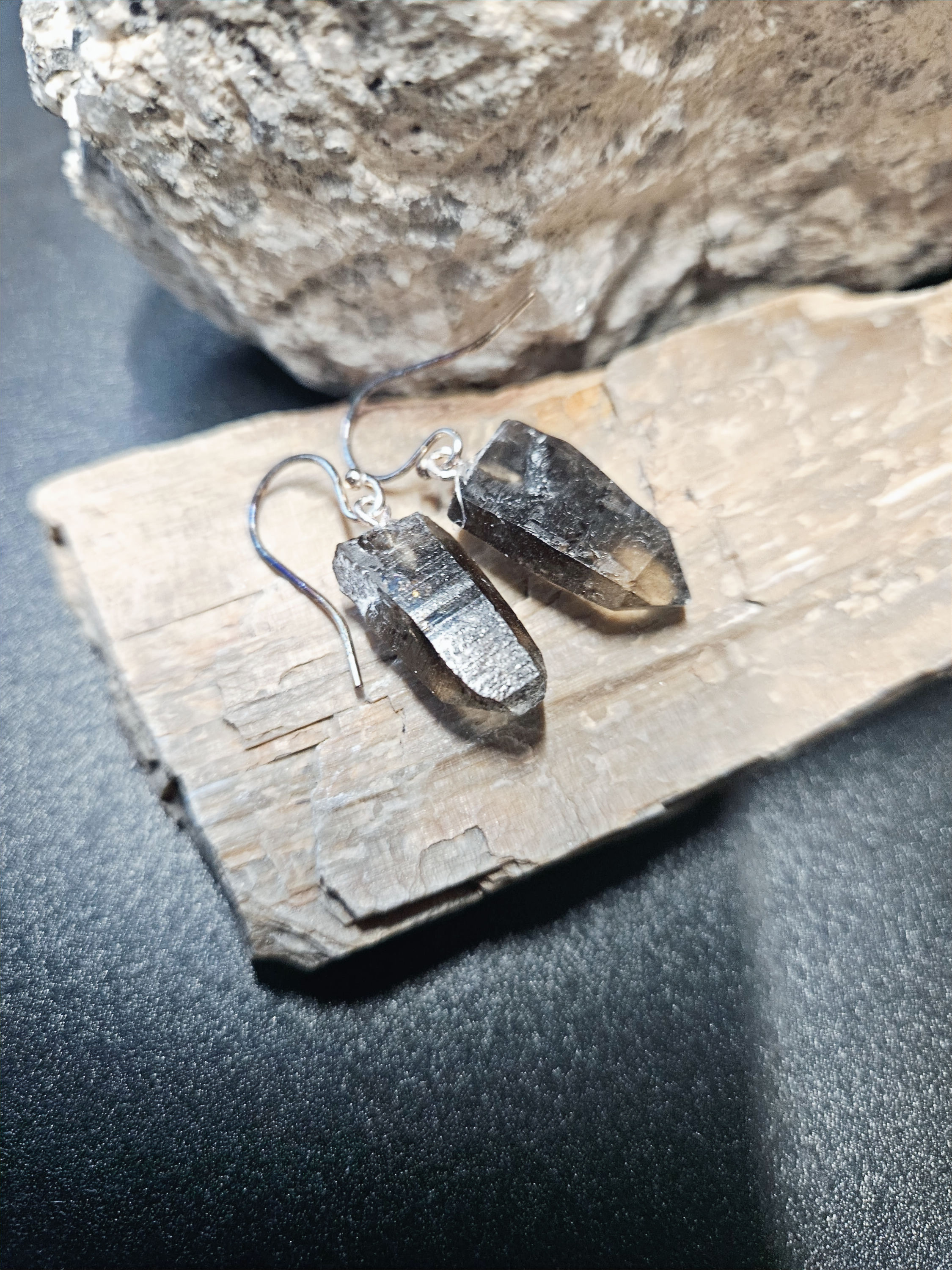 Smoky Quartz Earrings