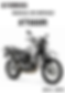 Capa do manual de serviço Yamaha XT660R 2013 a 2018 em PDF