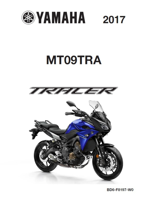 Manual de Serviço Yamaha MT09 TRACER 2017