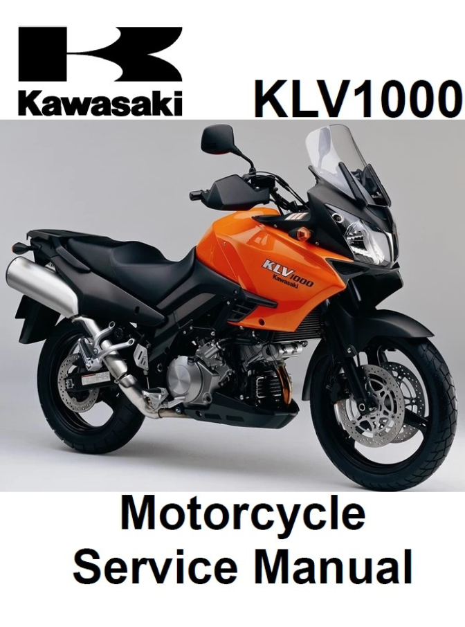 Manual de Serviço Kawasaki KLV1000 2004 - PDF (Inglês)