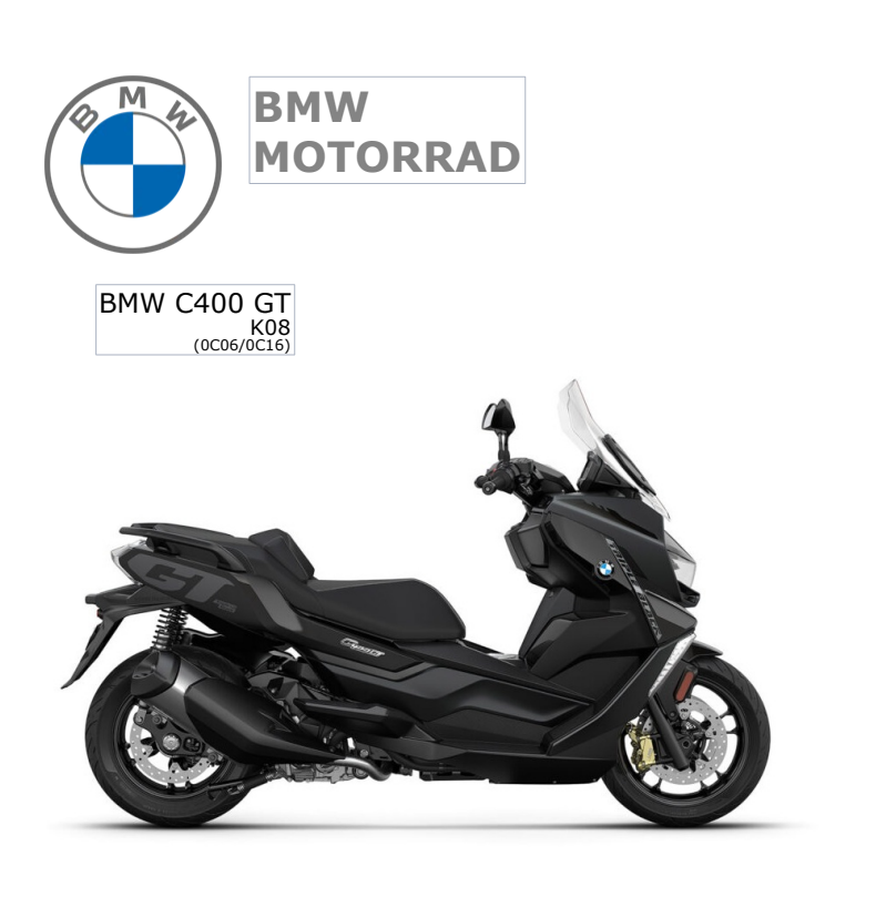 Manual de Serviço BMW C 400-GT 2018 - 2020 (Em Inglês)