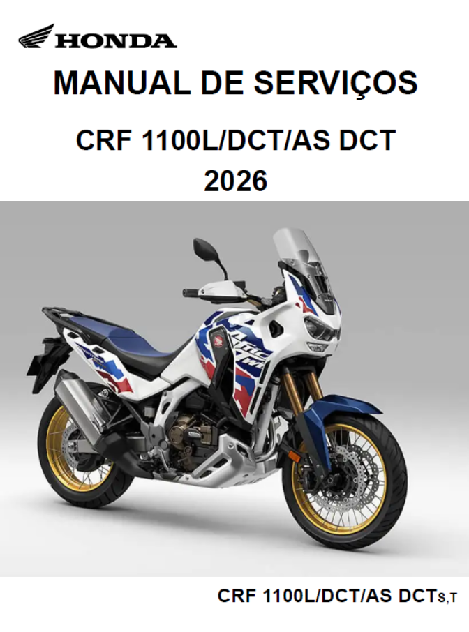 Manual de Serviço CRF1100L Africa Twin 2026
