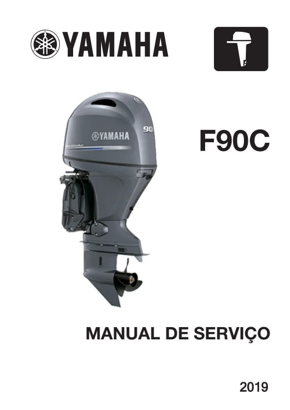 Manual de Serviço Yamaha Motor de Popa F90C 2019 - PDF