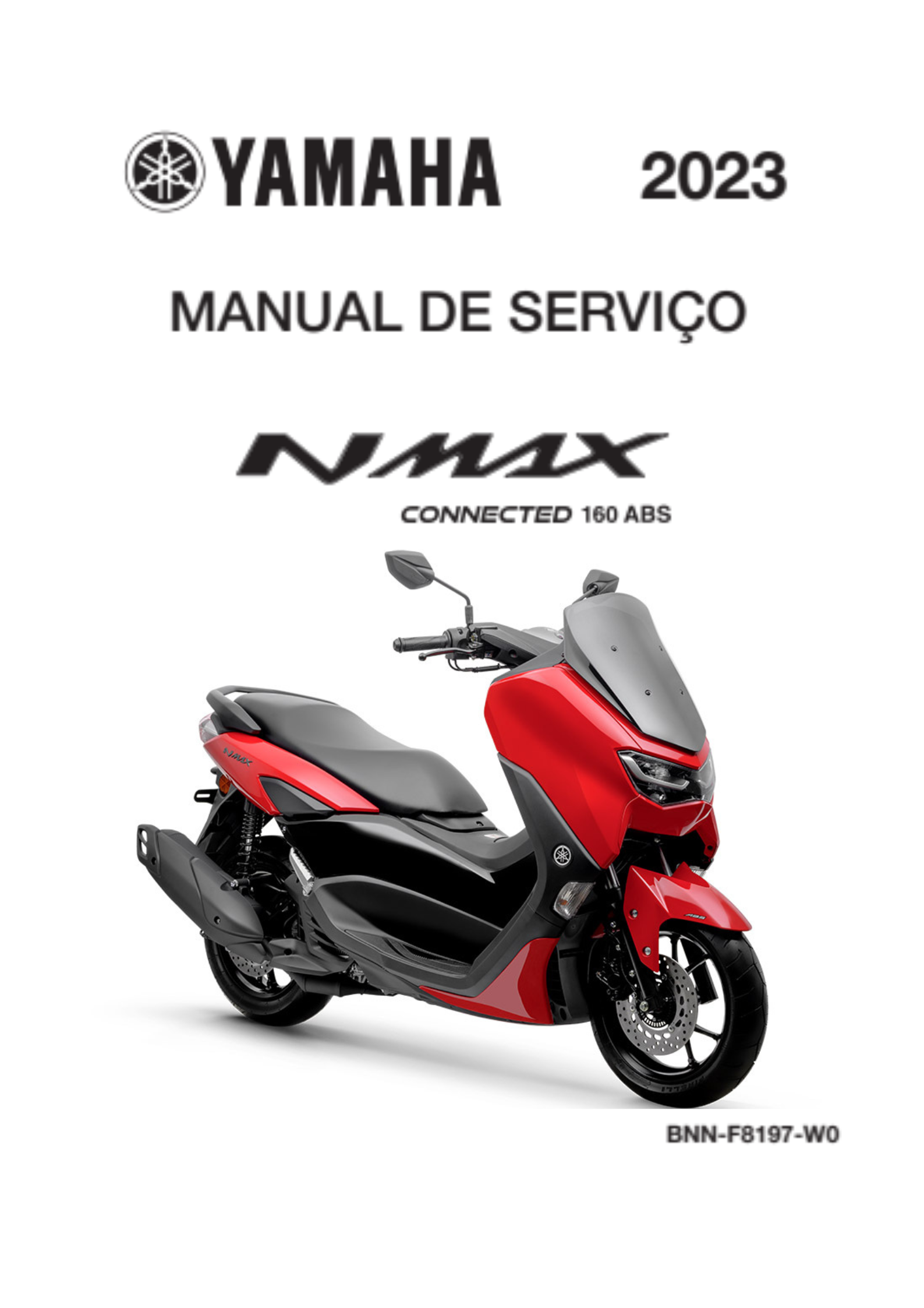 Manual de Serviço Yamaha NMAX 160 CONNECTED (ABS) 2023