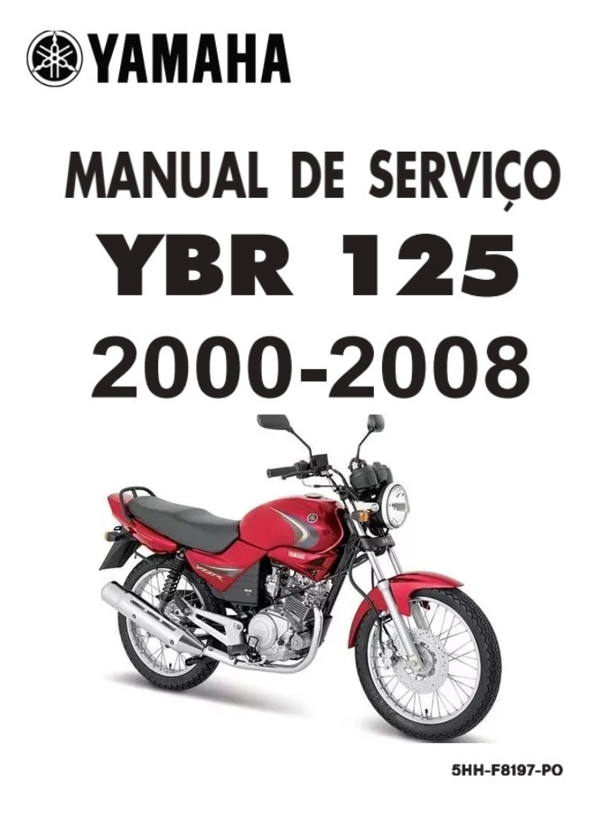 Manual de Serviço Yamaha YBR125 2000 - 2008