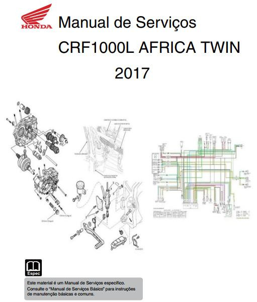 Manual de Serviço Honda CRF 1000L AFRICA TWIN 2017