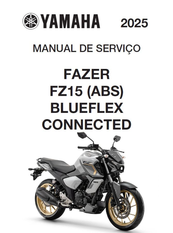 Manual de Serviço Yamaha FAZER FZ15 ABS 2025/2026 CONNECTED