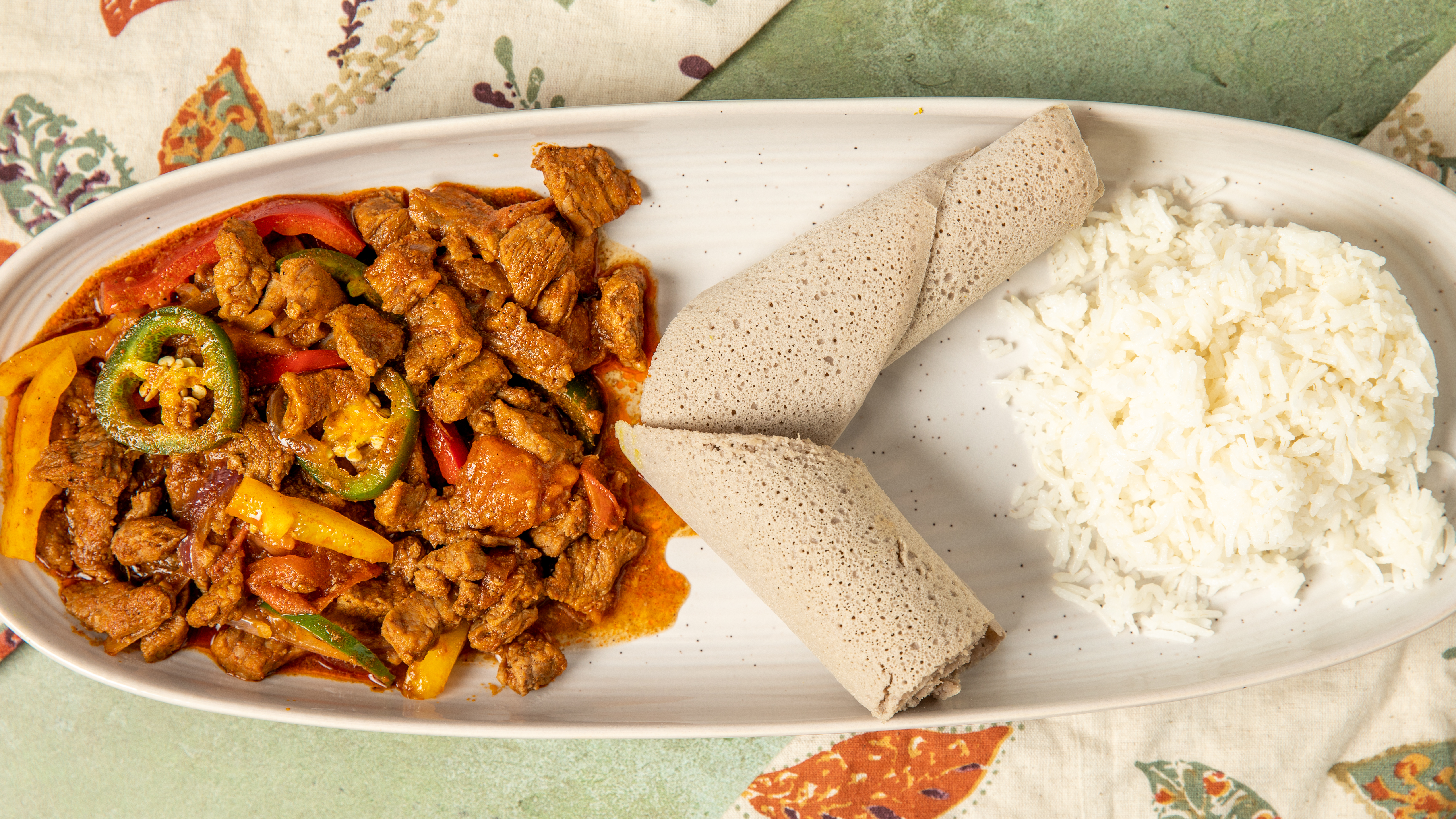 Beef tibs