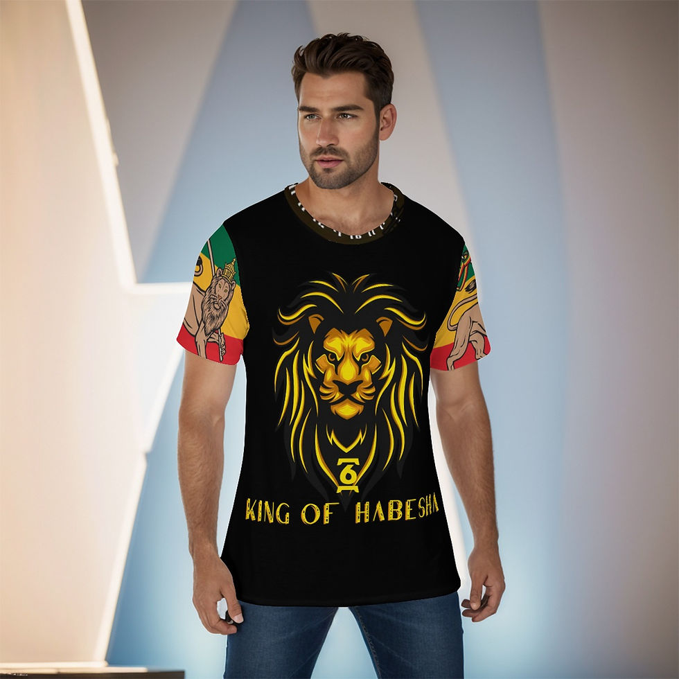 Habesha King O-Neck T-Shirt
