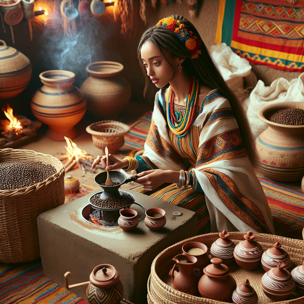 Ethiopian Coffee Ceremony