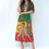 Thumbnail: All-Over Print Women's Elastic Waist Dress
