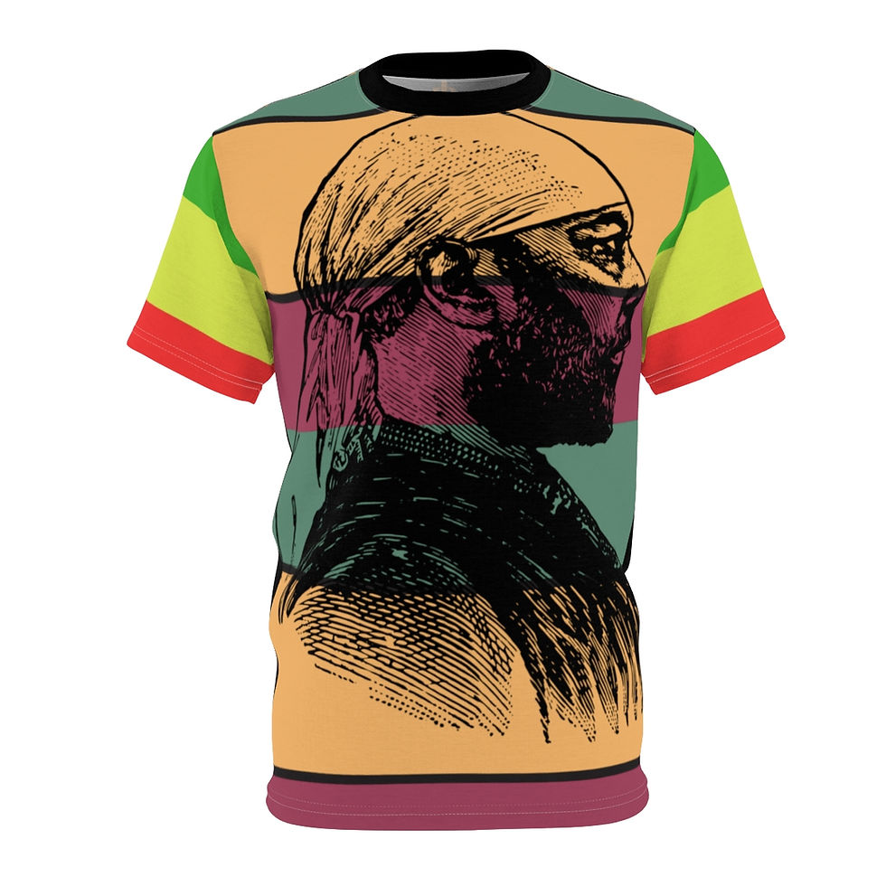 Habesha King Unisex AOP Cut & Sew Tee