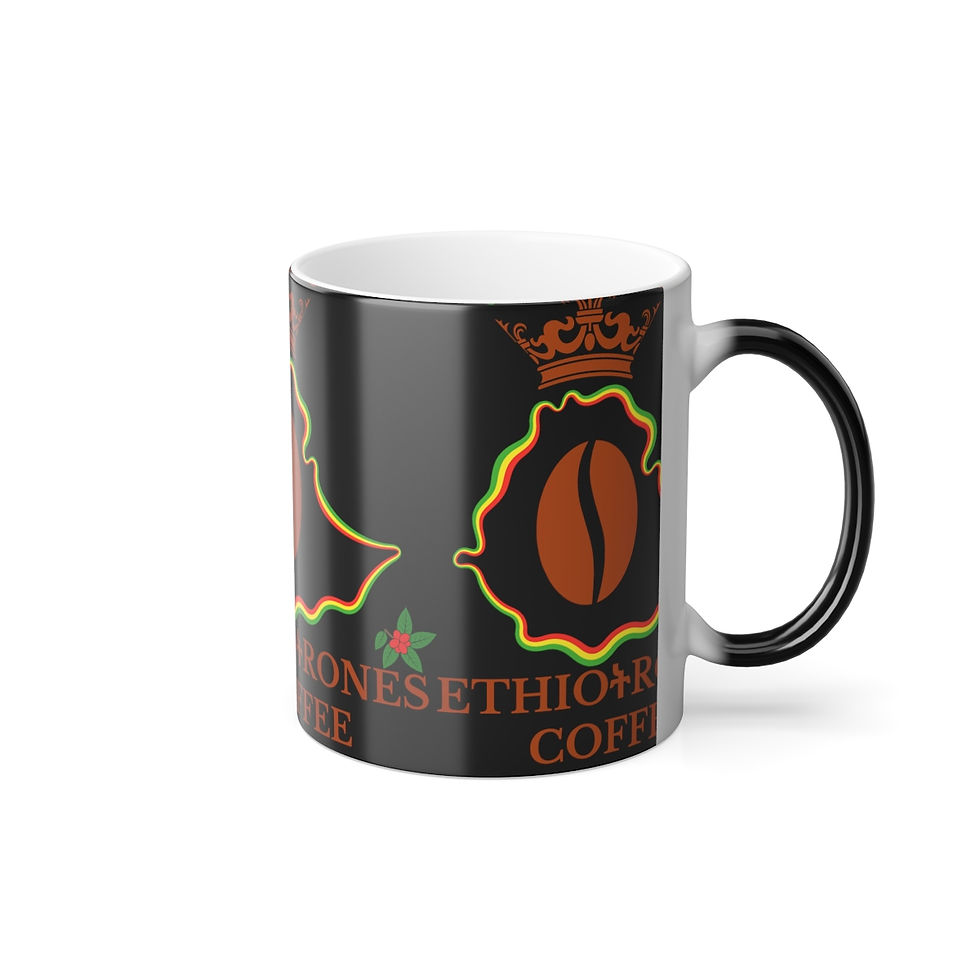Thumbnail: Ethiothrones Color Morphing Mug, 11oz