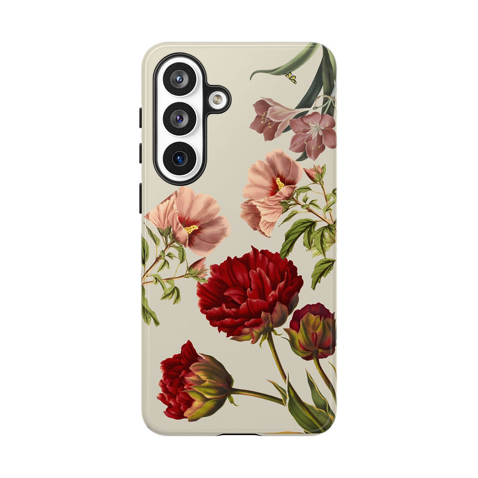 Thumbnail: Vintage Floral Illustration Protective case for IPhone and SamsungGalaxy series 