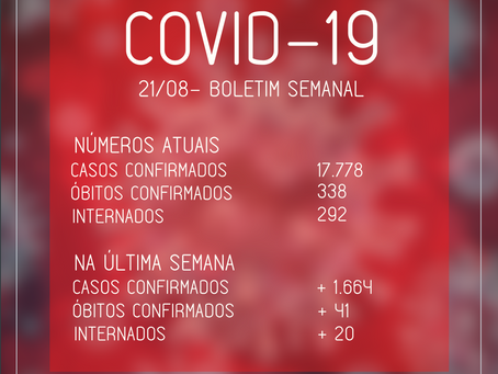 COVID-19: Boletim Semanal Nº 20