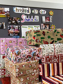 Christkindl aus der Schuhschachtel