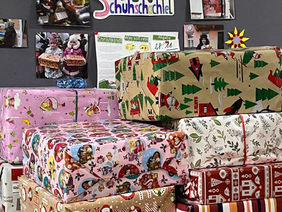 Christkindl aus der Schuhschachtel