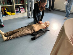 Erste Hilfe Kurs der 4. Klassen