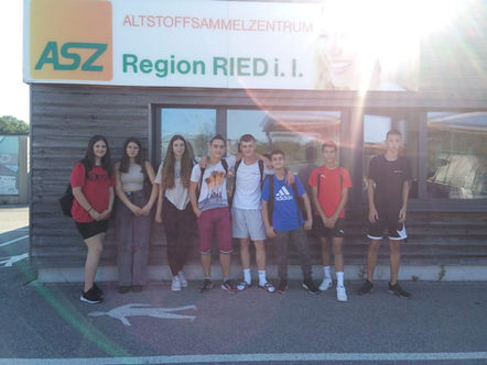 Exkursion ins Altstoffsammelzentrum Ried im Innkreis