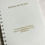 Thumbnail: Planner/study note Journal
