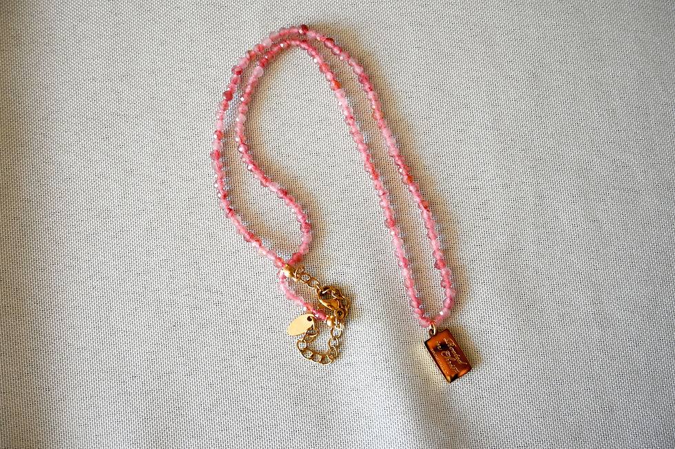 Thumbnail: Rooted in Christ Stone Necklace