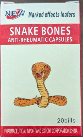 snake bones capsule