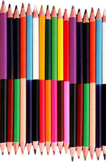 Double-Ended Colored Pencils