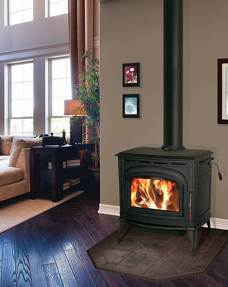 Blaze King Ashford 30 Cast Black Wood Stove