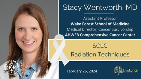 Video: Stacy Wentworth, MD: Small Cell Lung Cancer Radiation Techniques