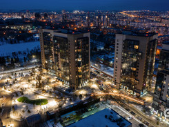 Пешеходный мост ЖК SCANDIS Красноярск