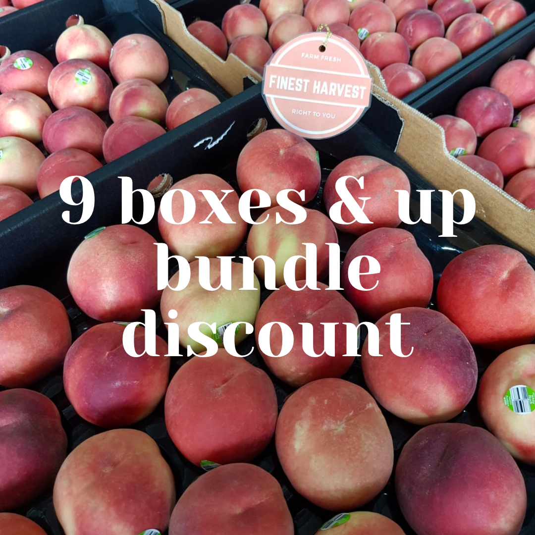 [9 boxes & above] Airflown Australian White Peach