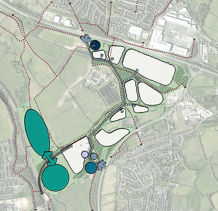 Initial Concept Plan | Bennerley Employment | Harworth Group