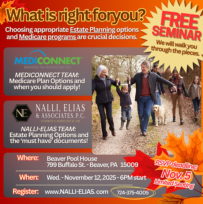 NALLI-ELIAS - Mediconnect Seminar!