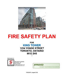 Fire Safety Plan Free templates Services Ontario