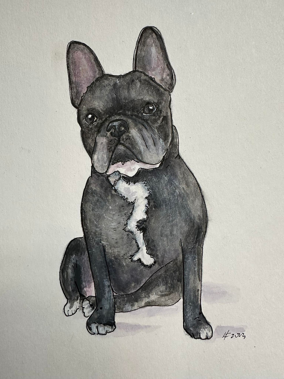 Thumbnail: Adult Watercolor Workshop: Paint a Pet Portrait! Monday, Nov. 9th 6:30 pm
