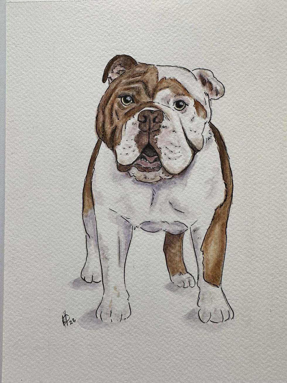 Thumbnail: Adult Watercolor Workshop: Paint a Pet Portrait! Monday, Nov. 9th 6:30 pm
