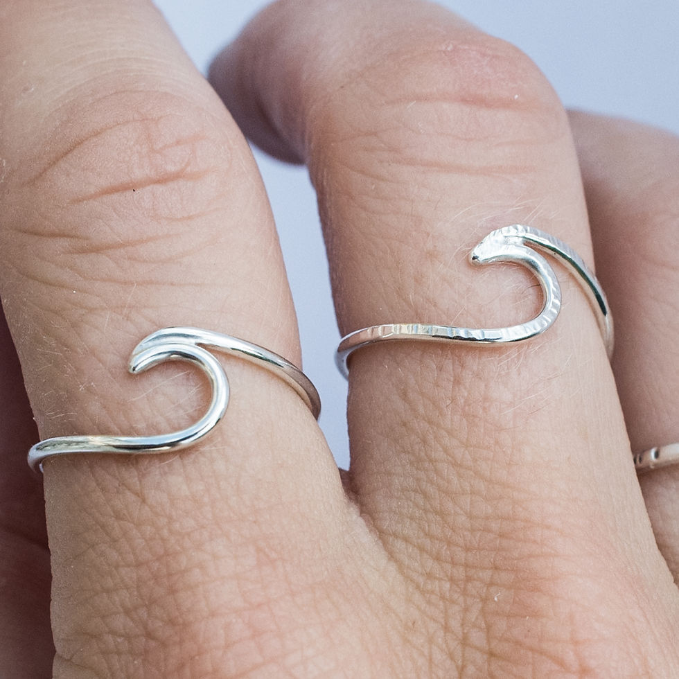 Thumbnail: Adults! Handcraft a Silver Wave Ring: Wednesday, Aug. 26th 2-5:00 pm