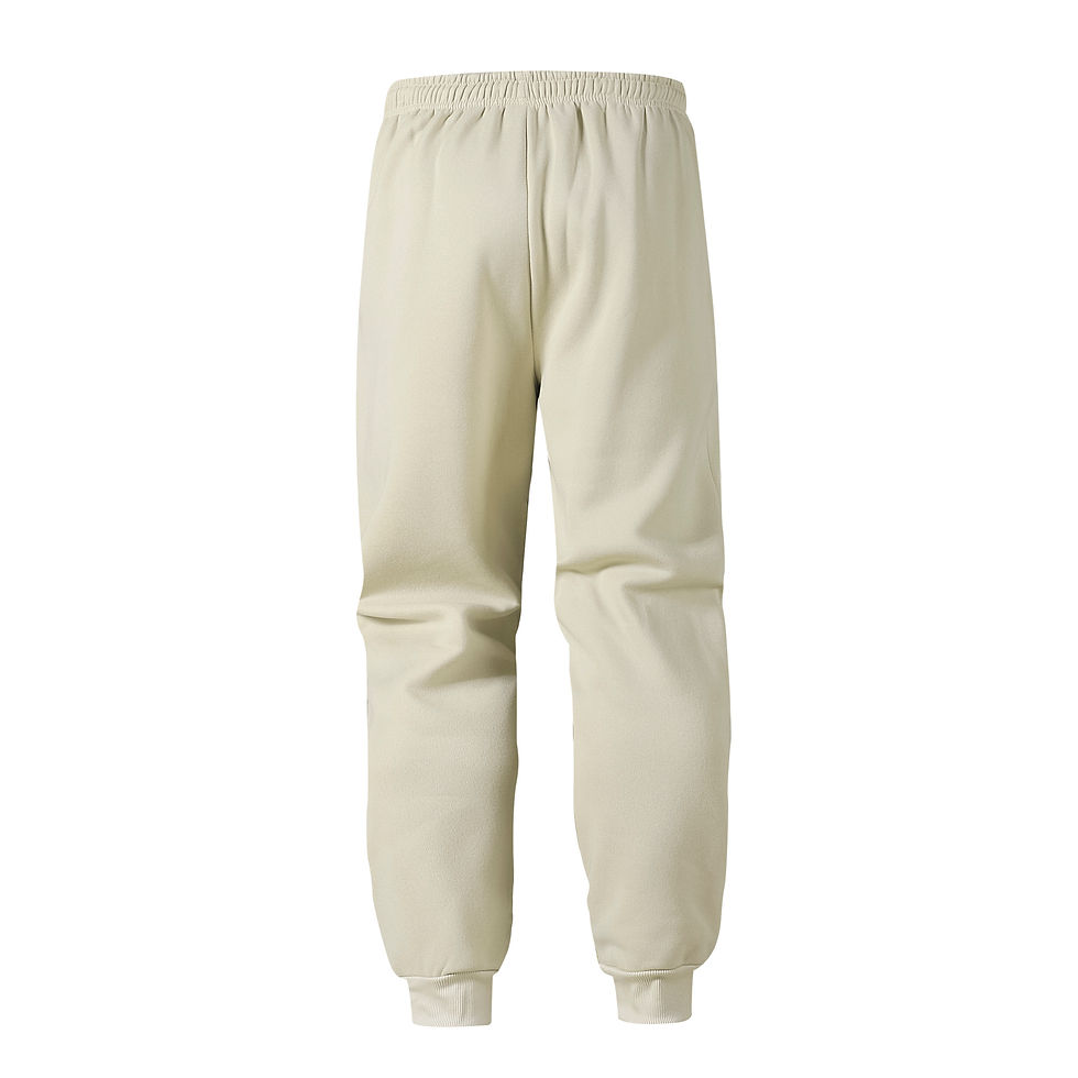Thumbnail: Mens Casual Pants Autumn Winter Fleece Sweatpants Men Joggers Elastic Waist Spor