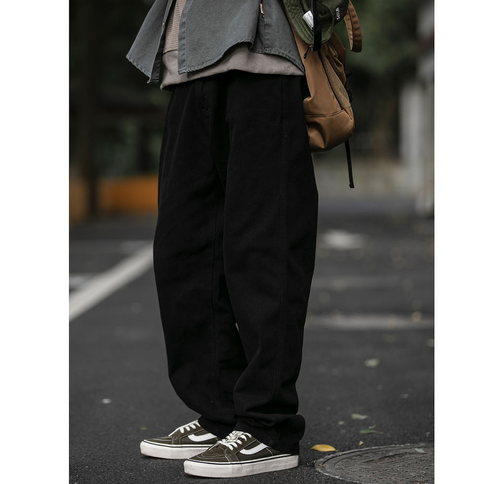 Thumbnail: Japanese Streetwear High Quality Cargo Pants For Men Clothing Harajuku Casual St